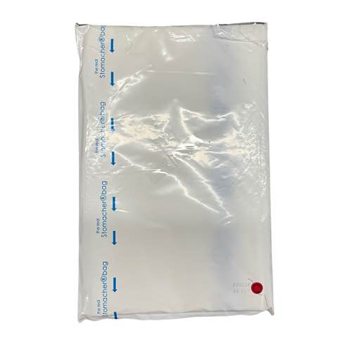 Paquete de bolsas estériles para stomacher sin filtro